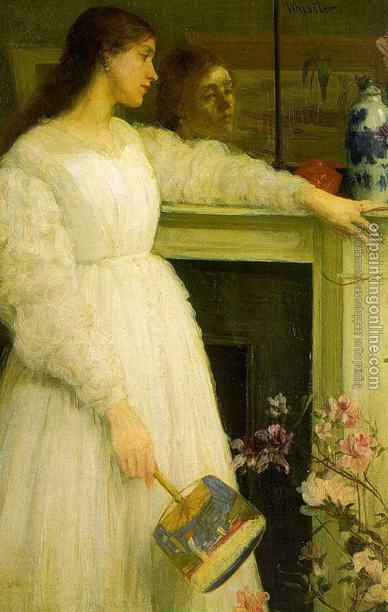 Whistler, James Abbottb McNeill - The Little White Girl